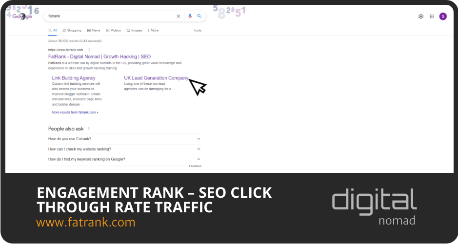 Engagement Rank – SEO Click Through Rate Traffic