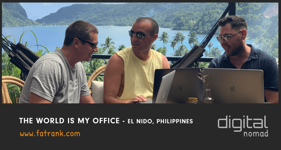 The World Is My Office - El Nido, Philippines