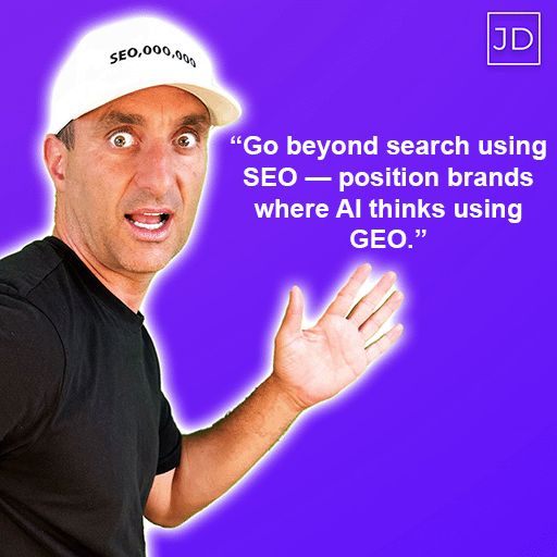 SEO vs GEO - AI thinks using GEO