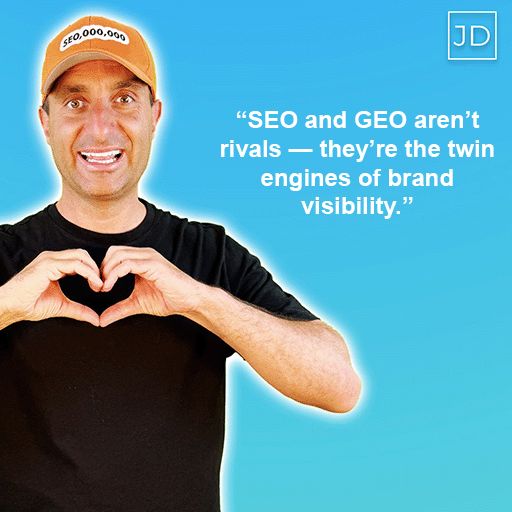 SEO vs GEO - Brand Visibility if do both