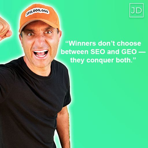 SEO vs GEO - Conquer both
